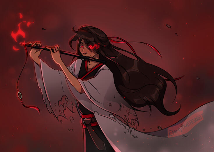 Wei Wuxian as the Yiling Patriarch