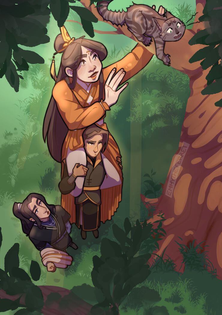 My piece for the Feng Xin Zine
