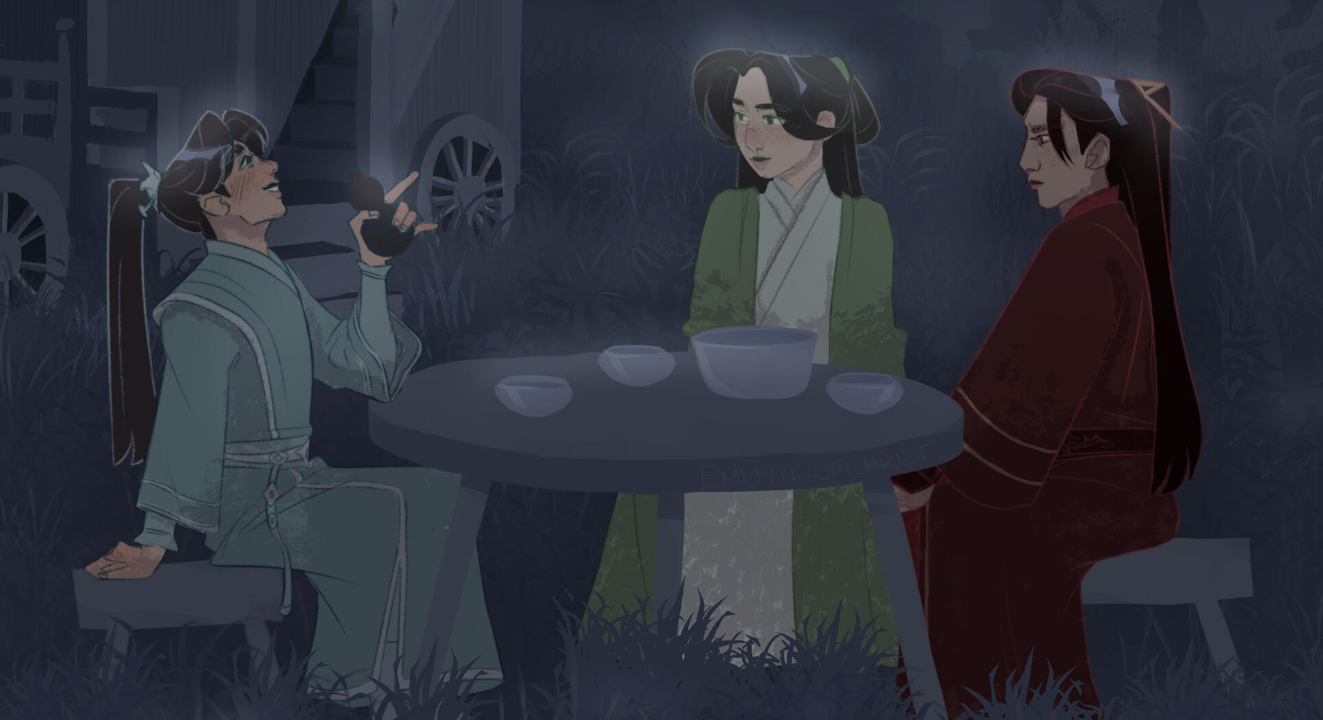 Mysterious Lotus Casebook fanart
