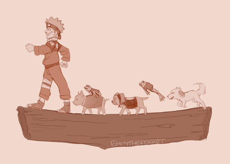 Naruto and Friends